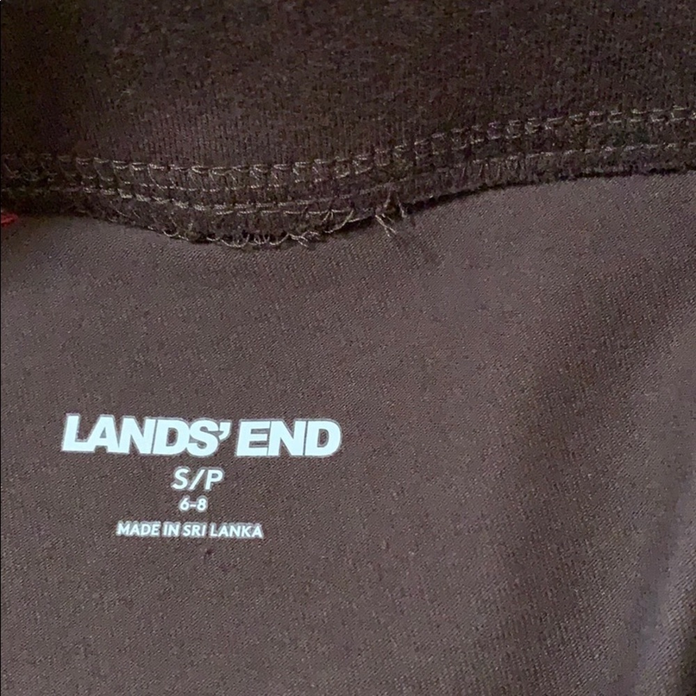 Lands end brown pants , star fish straight leg